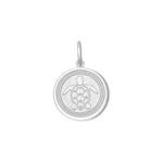 LOLA Necklaces and Pendants Sea Turtle Pendant - Alpine White Small