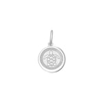 LOLA Necklaces and Pendants Sea Turtle Pendant - Alpine White Mini