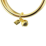 Maine Melon Bracelet Beacon Bauble Bangles - Frosted Clear