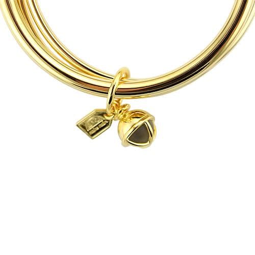 Maine Melon Bracelet Beacon Bauble Bangles - Frosted Clear