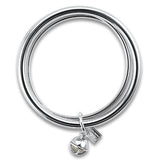 Maine Melon Bracelet Beacon Bauble Bangles - Frosted Clear