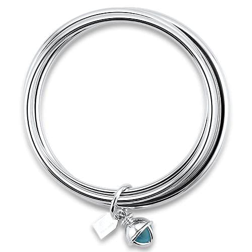 Maine Melon Bracelet Beacon Bauble Bangles - Teal