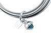 Maine Melon Bracelet Beacon Bauble Bangles - Teal