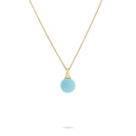 Marco Bicego Necklaces and Pendants Africa Boules Gold & Turquoise Pendant