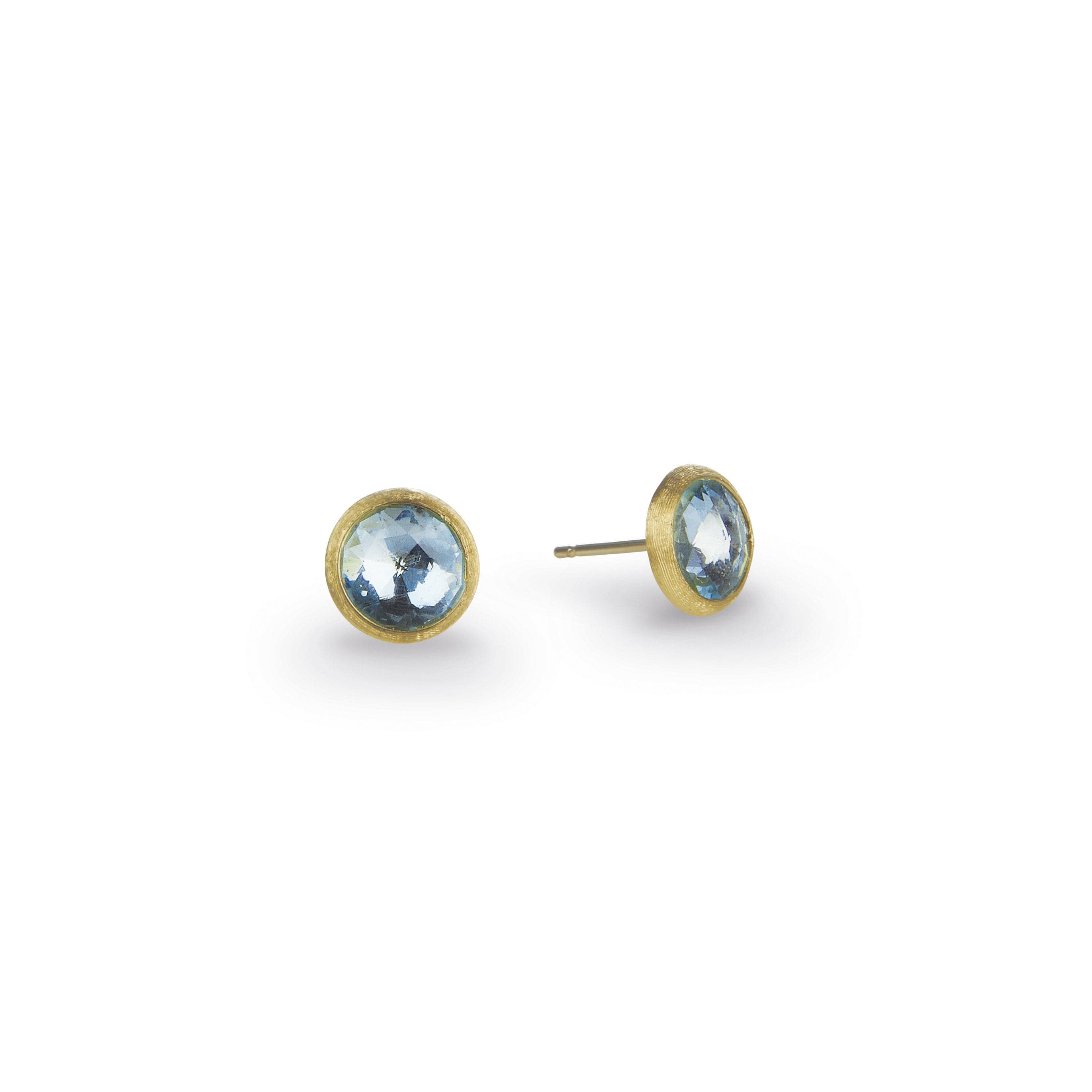 Marco Bicego Earring Jaipur Blue Topaz Petite Stud Earrings