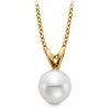 Mastoloni Necklaces and Pendants Akoya Pearl Pendant Necklace