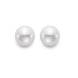 Mastoloni Earring Freshwater Yellow Gold Pearl Stud Earrings