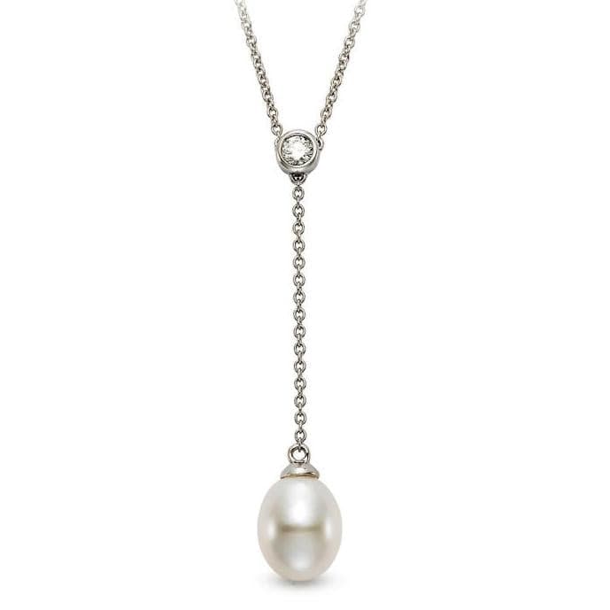 Mastoloni Necklaces and Pendants Pearl Drop Pendant Necklace