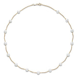 Mastoloni Necklaces and Pendants Tin Cup Pearl Necklace