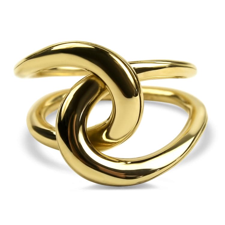 Michael Good Ring Estate 18k Yellow Gold Knot Ring - Size 6 6