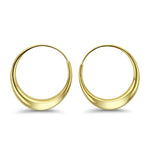 Michael Good Earring Estate Medium Round Hoop Earrings