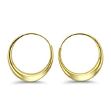 Michael Good Earring Estate Medium Round Hoop Earrings