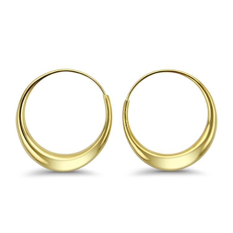 Michael Good Earring Estate Medium Round Hoop Earrings