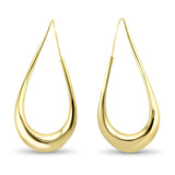 Michael Good Earring Waved Oval Earrings