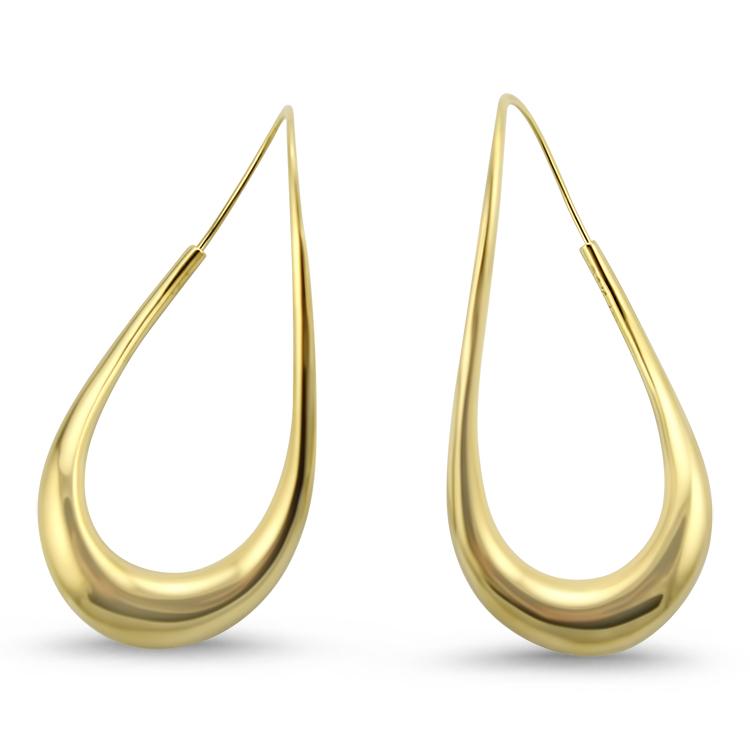 Michael Good Earring Waved Oval Earrings