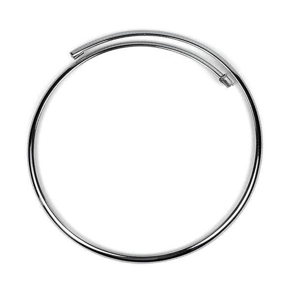 PAGE Estate Necklaces and Pendants 14K White Gold Omega 19" Necklace