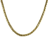 PAGE Estate Necklaces and Pendants 14K Yellow Gold 28.5" Spiga Chain Necklace