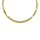 PAGE Estate Necklaces and Pendants 14k Yellow Gold 8mm Omega 16" Necklace