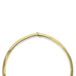 PAGE Estate Necklaces and Pendants 14k Yellow Gold 8mm Omega 16" Necklace