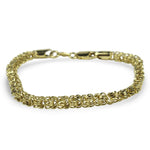 PAGE Estate Bracelet 14K Yellow Gold Braided Link Bracelet