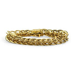 PAGE Estate Bracelet 14k Yellow Gold Circle Link Bracelet