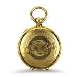 PAGE Estate Necklaces and Pendants 14k Yellow Gold Enameled Watch Locket