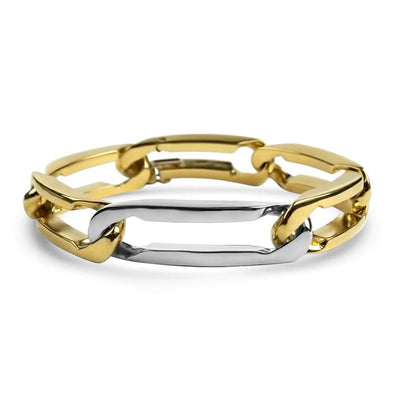 PAGE Estate Bracelet 18k Two Tone Long Link Bracelet