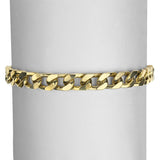 PAGE Estate Bracelet 18K Yellow Gold Curb Link Bracelet