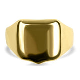 PAGE Estate Ring Edwardian 18K Yellow Gold Signet Ring 9