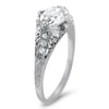 PAGE Estate Engagement Ring Edwardian .90ct Diamond Ring 6