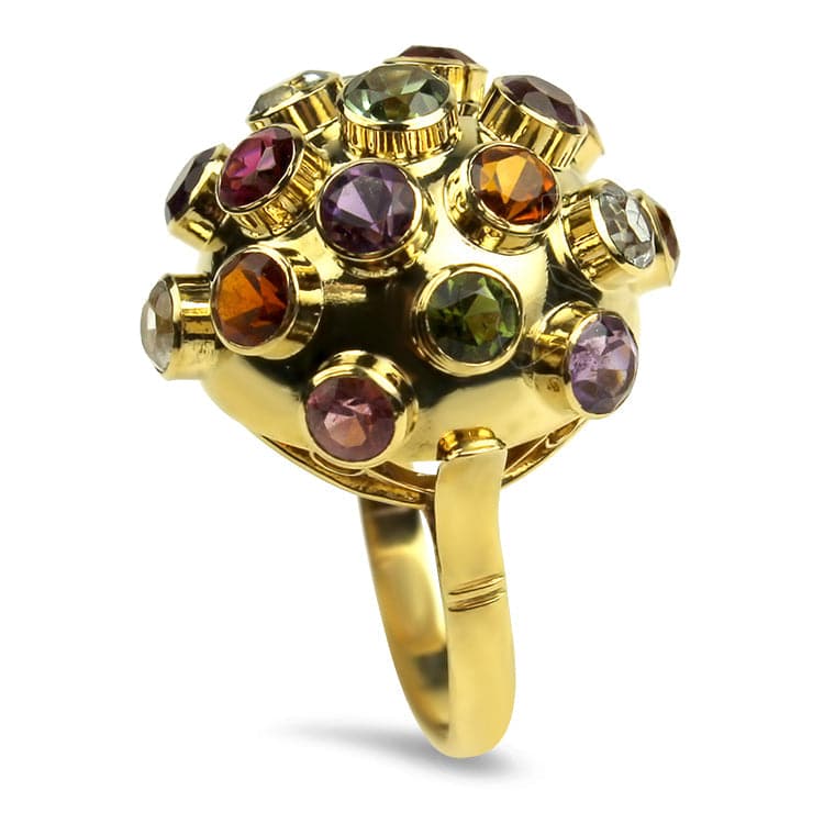 PAGE Estate Ring H. Stern Sputnik Cocktail Ring 7