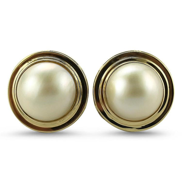 Maggie Diamond & Pearl Earrings – BeverlyDiamonds