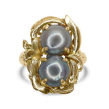 PAGE Estate Ring Pearl Cluster Ring 5