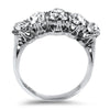 PAGE Estate Engagement Ring Platinum Edwardian Old Mine Cut Diamond Ring 7.5