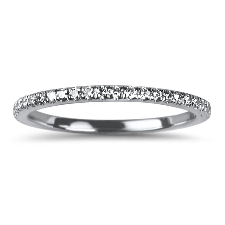 PAGE Estate Wedding Band Platinum Mark Patterson Diamond Eternity Band 6
