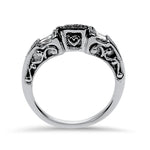 PAGE Estate Wedding Band Platinum Tacori Fitted Diamond Wedding Band 6.5