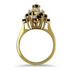 PAGE Estate Ring Ruby & Diamond Ring 7.25