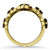 PAGE Estate Ring Sapphire & Gold Ring 5.75