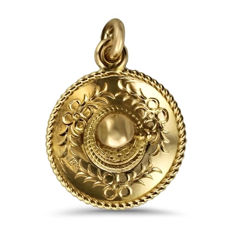 PAGE Estate Necklaces and Pendants Sombrero Pendant & Charm