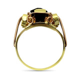 PAGE Estate Ring Spinel & Gold Cocktail Ring 5.75