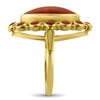 PAGE Estate Ring Victorian Coral Ring 9