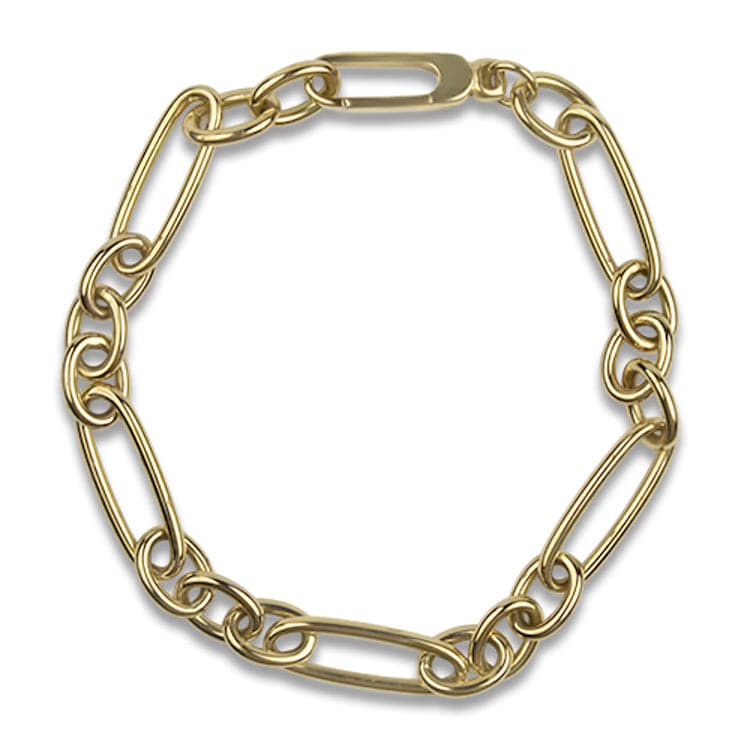 Roberto Coin Bracelet 18k Yellow Gold Roberto Coin Link Style Bracelet