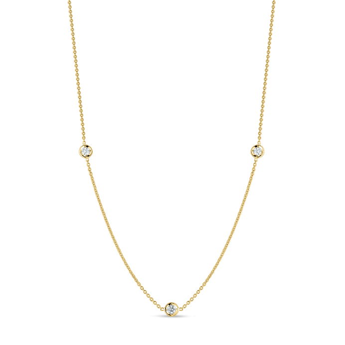 Roberto Coin Necklaces and Pendants Diamonds by the Inch Necklace 5