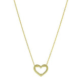 Roberto Coin Necklaces and Pendants Tiny Treasures Open Heart Necklace