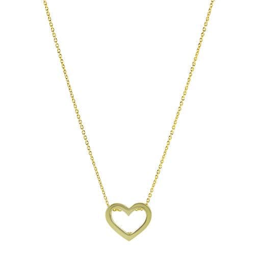 Roberto Coin Necklaces and Pendants Tiny Treasures Open Heart Necklace
