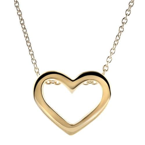 Roberto Coin Necklaces and Pendants Tiny Treasures Open Heart Necklace