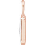 Sincerely Springer's Necklaces and Pendants 14K Rose Gold Diamond Locket Charm