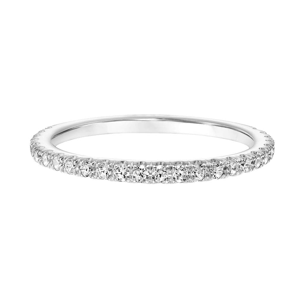 Sincerely Springer's Wedding Band 14K White Gold Classic Diamond Band