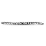 Sincerely Springer's Bracelet 14k White Gold Three Prong "Martini" Diamond Tennis Bracelet - 3.00ctw