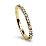 Sincerely Springer's Wedding Band 14k Yellow Gold Sincerely Springer's Diamond Band 6.5